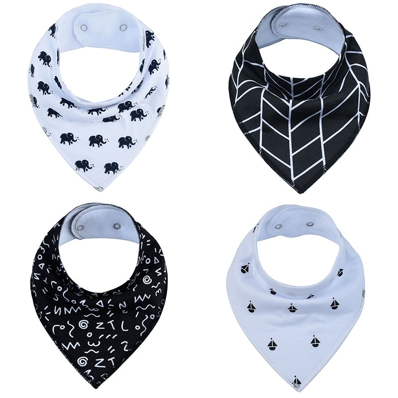 Teething Bibs Baby Bandana Scarf